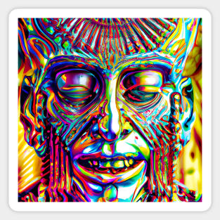 Hyperdimensional Android (1) Sticker